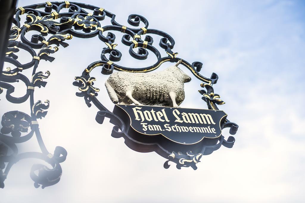 Hotel Restaurant Vinothek Lamm Bad Herrenalb Exterior foto